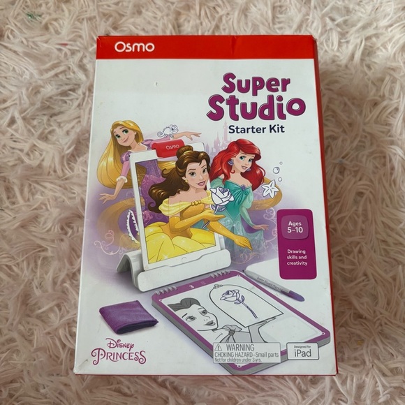 Osmo Disney Princess Super Studio Starter Kit Drawing IPad - Picture 1 of 3